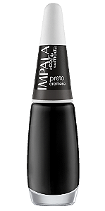 Esmalte Cremoso Preto - Impala