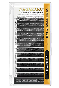 Cílios W Volume Egípcio 3D DUPLO 0.07D Mix (8-12) - NAGARAKU