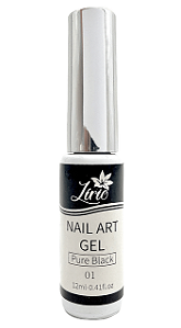 Esmalte em Gel Fino PRETO - LÍRIO