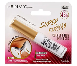 Cola para Cílios Super Fixação 48h INCOLOR - I-Envy