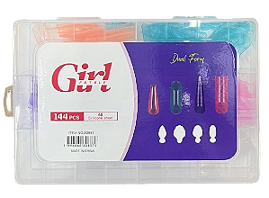 Kit de Molde F1 com 4 Modelos COLORIDO + Adesivo Reversa (A0837) - Girl Fatale