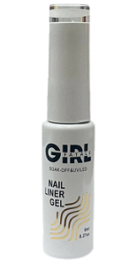 Esmalte em Gel Fino BRANCO - GIRL FATALE