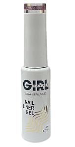 Esmalte em Gel Fino com Glitter 006 - GIRL FATALE