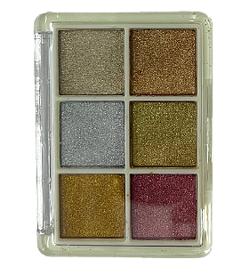 Kit Pó Cromo Compacto com 6 Unidades #0 (A1713) - Girl Fatale