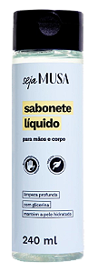 Sabonete Líquido Mãos e Corpo 240ml - Musa