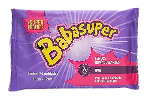 Lenços Demaquilantes Babasuper UVA - Super Poderes
