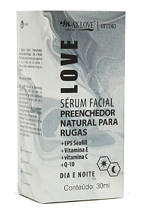 Sérum Facial Preenchedor Natural para Rugas - Max Love