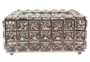 Porta Pincéis RETANGULAR ROSE A1501