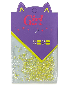 Pedrinha (A1740) AMARELA - Girl Fatale