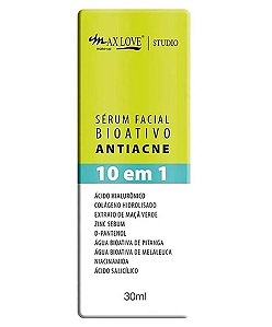 Sérum Bioativo Antiacne 10 em 1 - Max Love