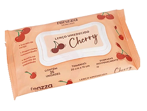 Lenço Umedecido CHERRY - Fenzza