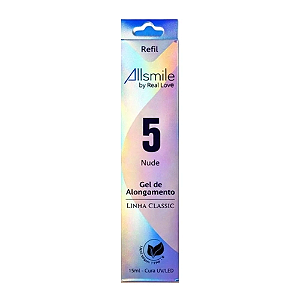 Refil Gel de Alongamento ALL SMILE 5 Nude - Real Love