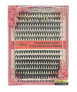 Cartela de Cílios Tufo sem Nó 30P + 40P 0.07D Mix (AD4920) - New Show