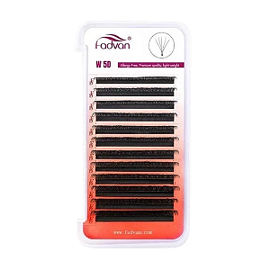 Cílios W Volume Egipcio 5D 0.07C Mix (8-12) (C312512) - FADVAN