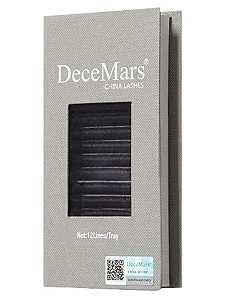 Cílios W Volume Egípcio 5D 0.07D Mix (8-15) - DECEMARS