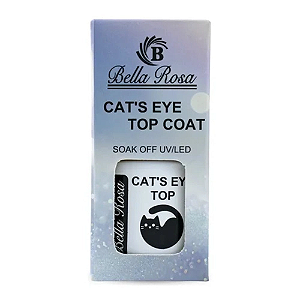 Top Coat Olho de Gato (BR6836) - Bella Rosa