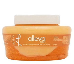 Geleia Hidratante Corporal 250ml TANGERINA - Alleva