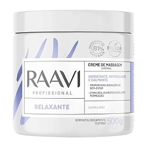 Creme de Massagem Corporal Relaxante - Raavi