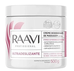Creme de Massagem Corporal Ultradeslizante - Raavi