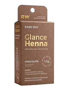 Henna para Sobrancelhas 1,5g CHOCOLATE - Glance