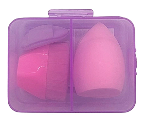Kit com 2 Esponjas + Pincel Mágico