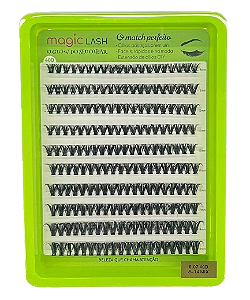 Cartela de Cílios Tufo sem Nó 40P 0.07D (No. 00122) - Magic Lash