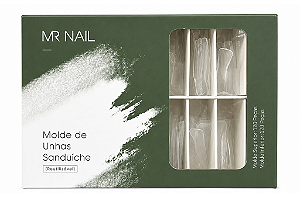 Molde F1 Quadrado LONGO BW077 (JM4222) - Mr Nail
