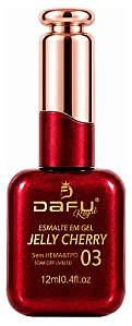 Esmalte em Gel Jelly CHERRY (EMRY-12V3) 03 - Dafu