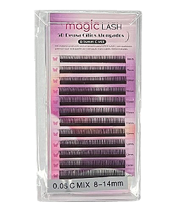 Cílios W 5D 0.05C Mix Deusa (1825) - Magic Lash