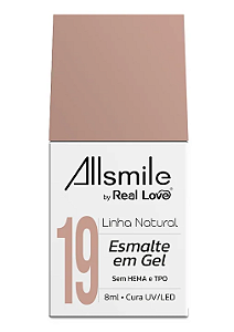 Esmalte em Gel All Smile 19 - Real Love