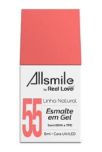 Esmalte em Gel All Smile 55 - Real Love