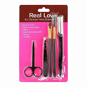 Kit Design para Sobrancelhas (Kit54) - Real Love