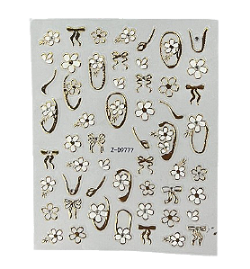 Adesivo para Unha A1760 - Nail Art