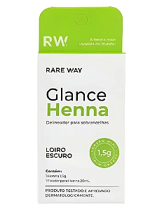 Henna para Sobrancelhas 1,5g LOIRO Escuro (MINI) - GLANCE