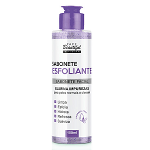 Sabonete Esfoliante Facial 5 em 1 100ml - Face Beautiful