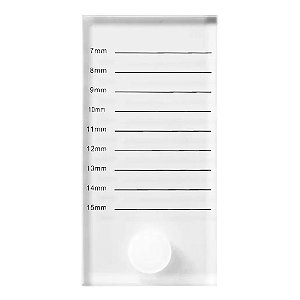 Placa Acrílica Suporte para Cílios