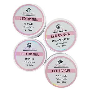 Gel Led UV 15g - Bella Rosa