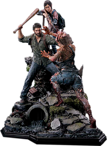 The Last of Us Part I - Estátua Joel & Ellie Prime 1 Studio
