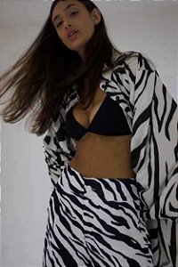 Camisa Maxi zebra