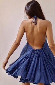 Vestido Carla Azul