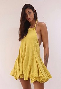 Vestido Carla Amarelo