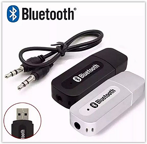 Adaptador Receptor Bluetooth Usb + p2 para carro