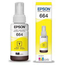 REFIL DE TINTA EPSON PARA IMPRESSORA ECOTANK 664 AMARELO 70ML