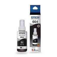 REFIL DE TINTA EPSON PARA IMPRESSORA ECOTANK 664 PRETO 70ML