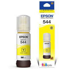 REFIL DE TINTA EPSON PARA IMPRESSORA ECOTANK 544 AMARELA 65ML