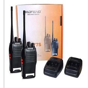 Rádio Comunicador Uhf/vhf Walkietalkie 777S