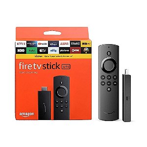 Fire TV Stick Lite com Controle Remoto por Voz com Alexa Streaming em Full HD