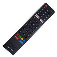 Controle Remoto Tv Smart Multilaser Netfli/Yotube/globoplay/prime video 9147