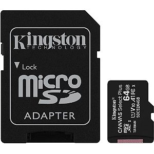 Cartao de memoria 64 giga Kingston Classe 10