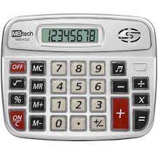 Calculadora De Mesa 8 Dígitos MBtech MB54322.